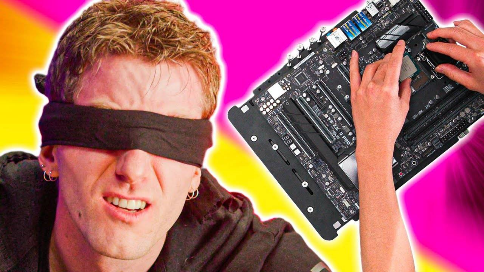 【官方双语】盲人装机挑战赛#linus谈科技